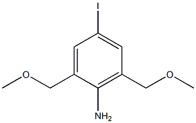 4-Iodo-2,6-bis(methoxymethyl)aniline Struktur