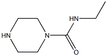 N-Ethyl-1-piperazinecarboxamide Struktur