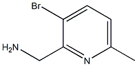 (3-Bromo-6-methyl-pyridin-2-yl)-methyl-amine Struktur