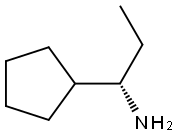 (S)-1-cyclopentylpropan-1-amine Struktur