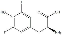 3,5-Diiodo-L-tyrosine Struktur