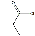 Methyl propionyl chloride Struktur