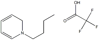 1-butylpyridine trifluoroacetate Struktur