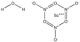 SCANDIUM NITRATE HYDRATE 99.999% Struktur