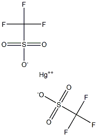 MERCURY (II) TRIFLUOROMETHANESULFONATE, 98% Struktur