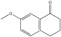 7-METHOXYL-1-TETRALONE Struktur