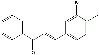 4Methyl-3-BromoChalcone Struktur