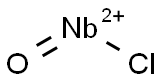 Niobium(V) oxychloride Struktur