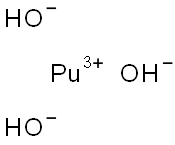 Plutonium(III) hydroxide Struktur