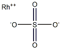 Rhodium(II) sulfate Struktur