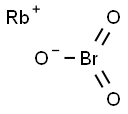 Rubidium bromate Struktur