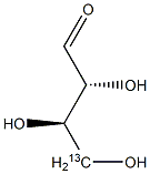 D-Erythrose-4-13C Struktur