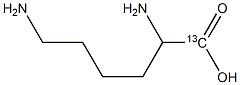 DL-Lysine-1-13C Struktur