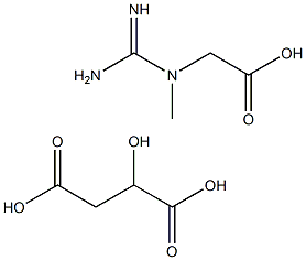 Creatine malate Struktur