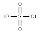 Sulfuric acid solution Struktur