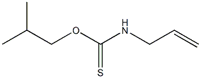 N-allyl-O-Isobutyl-Thionocarbamate Struktur