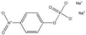 P-nitrophenyl phosphate disodium salt Struktur