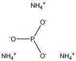 Ammonium phosphite Struktur