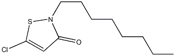 5-Chloro-2-n-octyl-4-isothiazolin-3-one Struktur