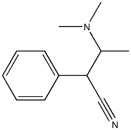 a-Dimethylaminoethylbenzylcyanide Struktur