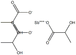 AntimonyLactateSolution Struktur