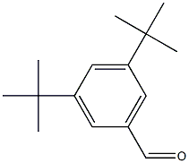 3,5-di-t-butylbenzaldehyde Struktur