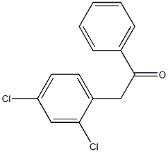 Phenyl 2,4-dichlorobenzyl ketone Struktur