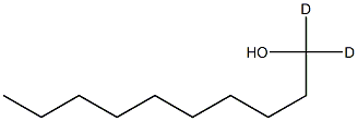 Decanol-1,1-D2 Struktur