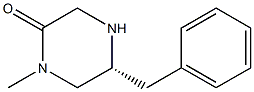 (R)-5-BENZYL-1-METHYLPIPERAZIN-2-ONE Struktur