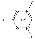 CHROMIUMNITRATE,CRYSTAL,REAGENT Struktur