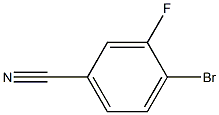 3-Fluoro-4-bromobenzontrile Struktur