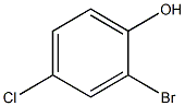 4-chloro-2-bromophenol Struktur