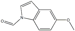 5-methoxyindole carboxaldehyde Struktur