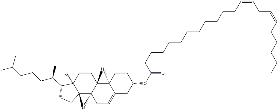 [(3S,8S,9S,10R,13R,14S,17R)-10,13-dimethyl-17-[(2R)-6-methylheptan-2-yl]-2,3,4,7,8,9,11,12,14,15,16,17-dodecahydro-1H-cyclopenta[a]phenanthren-3-yl] (13Z,16Z)-docosa-13,16-dienoate Struktur