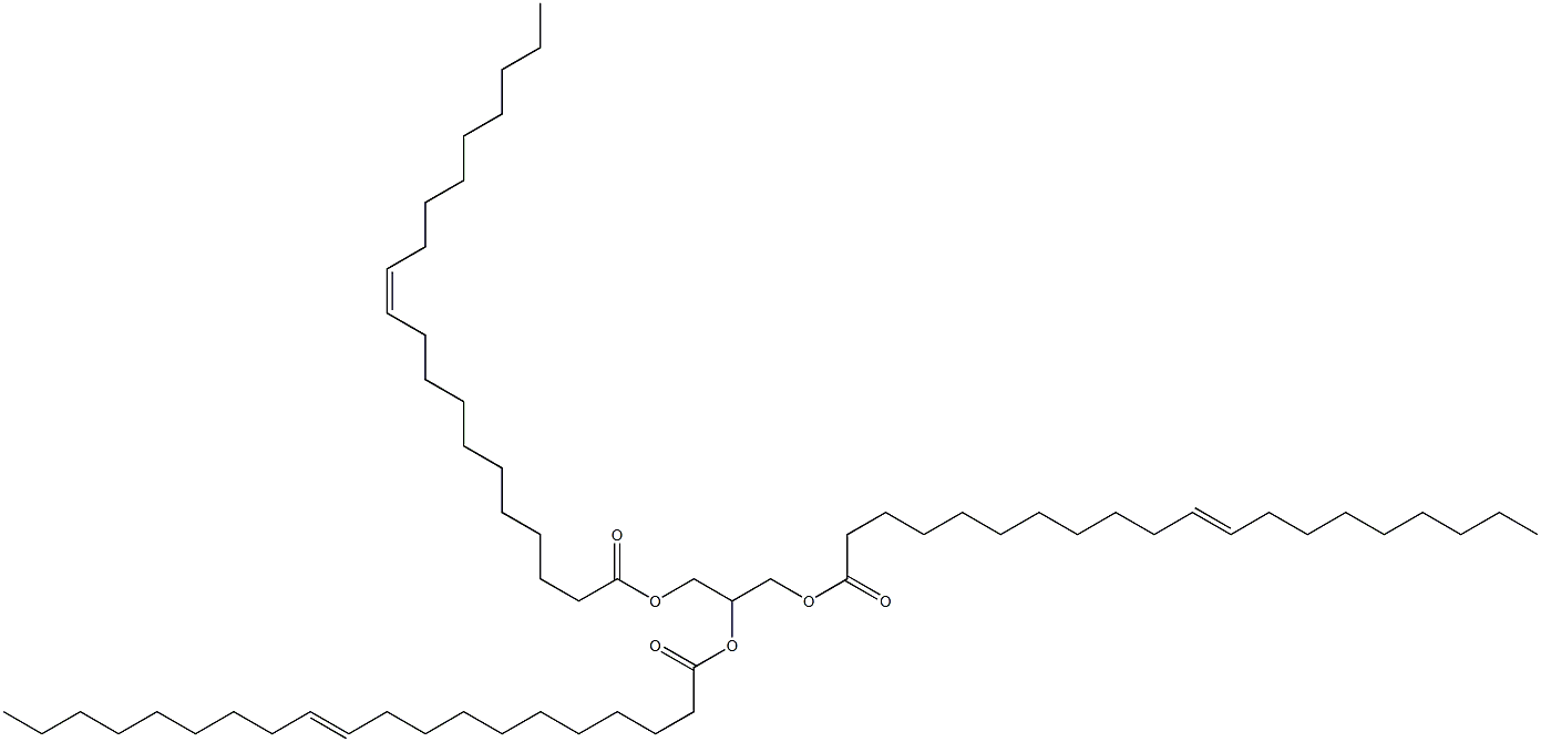 1,2,3-tri-(11Z-eicosenoyl)-sn-glycerol Struktur