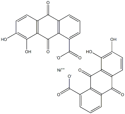 Nickel alizarinate, Pract. Struktur