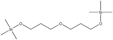 3,7,11-Trioxa-2,12-disilatridecane, 2,2,12,12-tetramethyl- Struktur