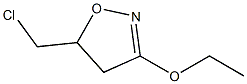 5-Chloromethyl-3-ethoxy-4,5-dihydro-isoxazole Struktur