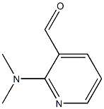 2-(Dimethylamino)pyridine-3-carboxaldehyde Struktur