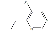 5-Bromo-4-propylpyrimidine Struktur