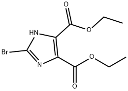 Diethyl 2-bromo-1H-imidazole-4,5-dicarboxylate Struktur