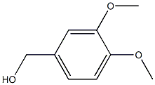 3,4-DIMETHOXYBENZOICALCOHOL Struktur