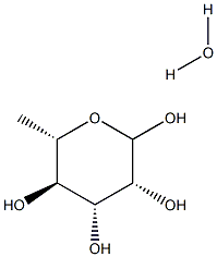 L-RHAMNODE MONOHYDRATE Struktur