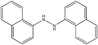 1,2-di(1-naphthyl)-hydrazine Struktur