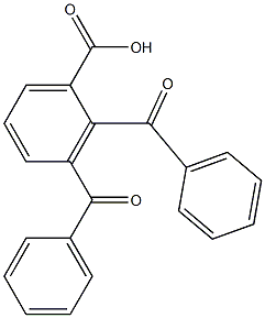 2,3-dibenzoylbenzoic acid Struktur