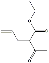 ethyl allylacetylacetate Struktur