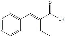 ethylcinnamic acid Struktur