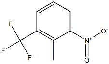 2-Methyl-3-(Trifluoromethyl)nitrobenzene Struktur