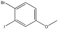 3-Iodo-4-Bromoanisole Struktur