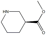 Methyl (S)-3-Piperidine Carboxylate Struktur